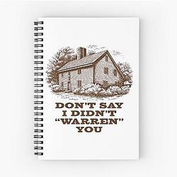 Greetings from Widow's Bay Spiral Notebook