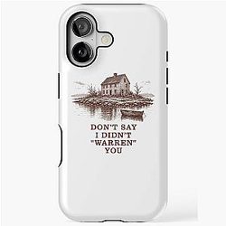 Greetings from Widow's Bay iPhone Case