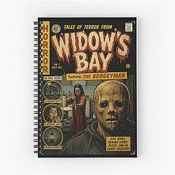 Widows Bay Boogeyman Spiral Notebook
