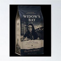 Widow's Bay Coffee poster