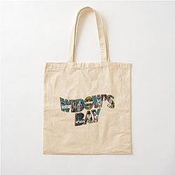 Greetings from Widow's Bay Cotton Tote Bag