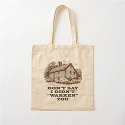 Greetings from Widow's Bay Cotton Tote Bag