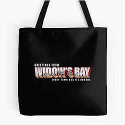 Greetings from Widow's Bay All Over Print Tote Bag