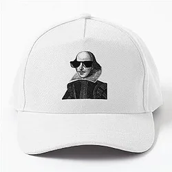 William Shakespeare Baseball Cap Sunglasses Portrait