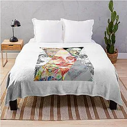 Seven William Shakespeare Throw Blanket