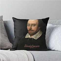 William Shakespeare circa 1600 Throw Pillow