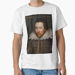 Vintage William Shakespeare Portrait T-Shirt