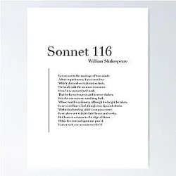 Sonnet 116 by William Shakespeare