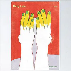 King Lear - William Shakespeare Theatre Art For Book Lovers Readers and Writers Poster