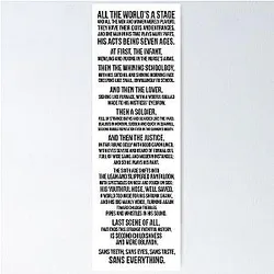 All the world's a stage  William Shakespeare Poster