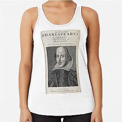 William Shakespeare Portrait Tank Top