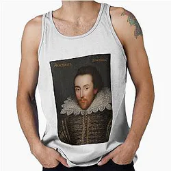 Vintage William Shakespeare Portrait Tank Top