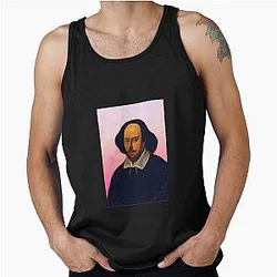 William Shakespeare Artwork William Shakespeare Portrait Tank Top