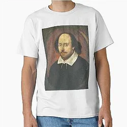 Portrait of William Shakespeare Classic T-Shirt
