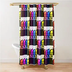William Shakespeare Artwork, Portrait, Wall Art Shower Curtain