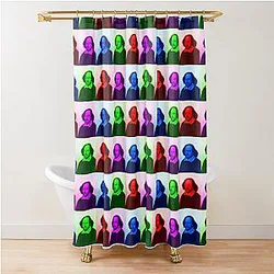 William Shakespeare Artwork Shower Curtain