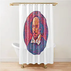 William Shakespeare Shower Curtain