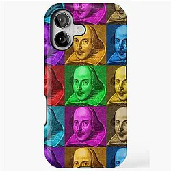 William Shakespeare Pop Art iPhone Tough Case