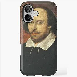Portrait of William Shakespeare iPhone Case
