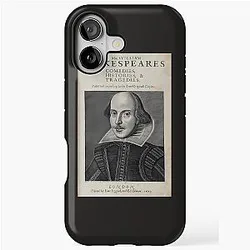 William Shakespeare Portrait iPhone Case