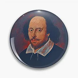 William Shakespeare Pin