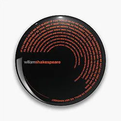 William Shakespeare Famous Quotes Poster