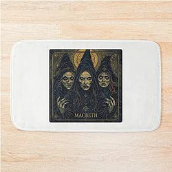 Macbeth by William Shakespeare Bath Mat