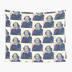 William Shakespeare Portrait Tapestry