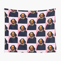 William Shakespeare Portrait Wall Art Tapestry