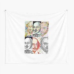 SIX TIMES WILLIAM SHAKESPEARE Tapestry