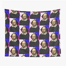 William Shakespeare Portrait Wall Art Tapestry