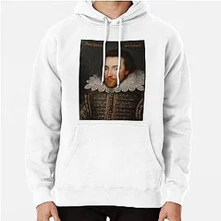 Vintage William Shakespeare Portrait Hoodie