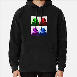 William Shakespeare Portrait Pullover Hoodie