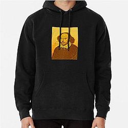 William Shakespeare Portrait Pullover Hoodie