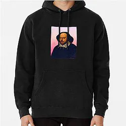 William Shakespeare Artwork Pullover Hoodie