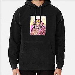 William Shakespeare Artwork - William Shakespeare Portrait - William Shakespeare Wall Art Pullover Hoodie