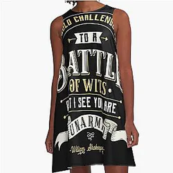 Battle of Wits - A Funny Shakespeare Quote that Makes You Go A Line