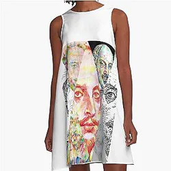Seven William Shakespeare a-Line Dress