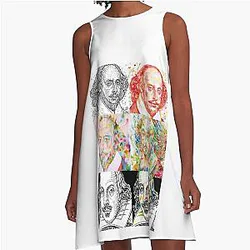 Six William Shakespeare A-Line Dress