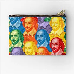 The William Shakespeare Zipper Pouch