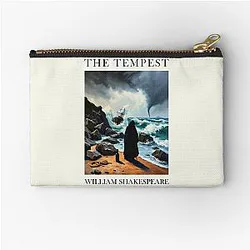The Tempest William Shakespeare Classic English Literature Zipper Pouch