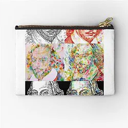 Six Times William Shakespeare Zipper Pouch