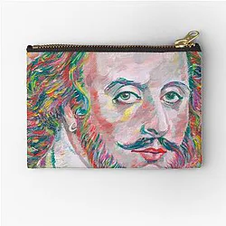William Shakespeare oil portrait purse