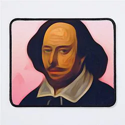William Shakespeare Artwork - Portrait - Wall Art Mouse Pad