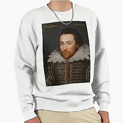 William Shakespeare Vintage Pullover Sweatshirt