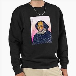 William Shakespeare Portrait Pullover Sweatshirt