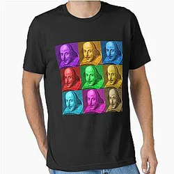 William Shakespeare Pop Art Essential Tshirt