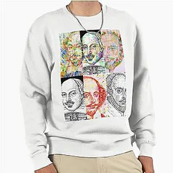 SIX TIMES WILLIAM SHAKESPEARE Pullover Sweatshirt