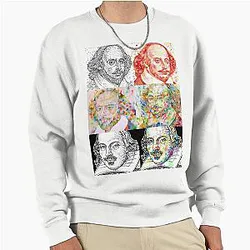 SIX TIMES WILLIAM SHAKESPEARE Pullover Sweatshirt