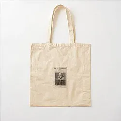William Shakespeare Portrait Cotton Tote